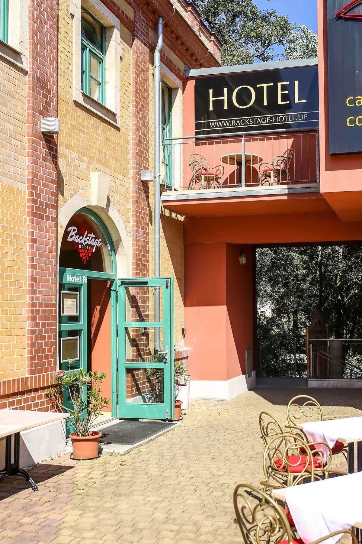 Backstage Hotel Dresda Exterior foto